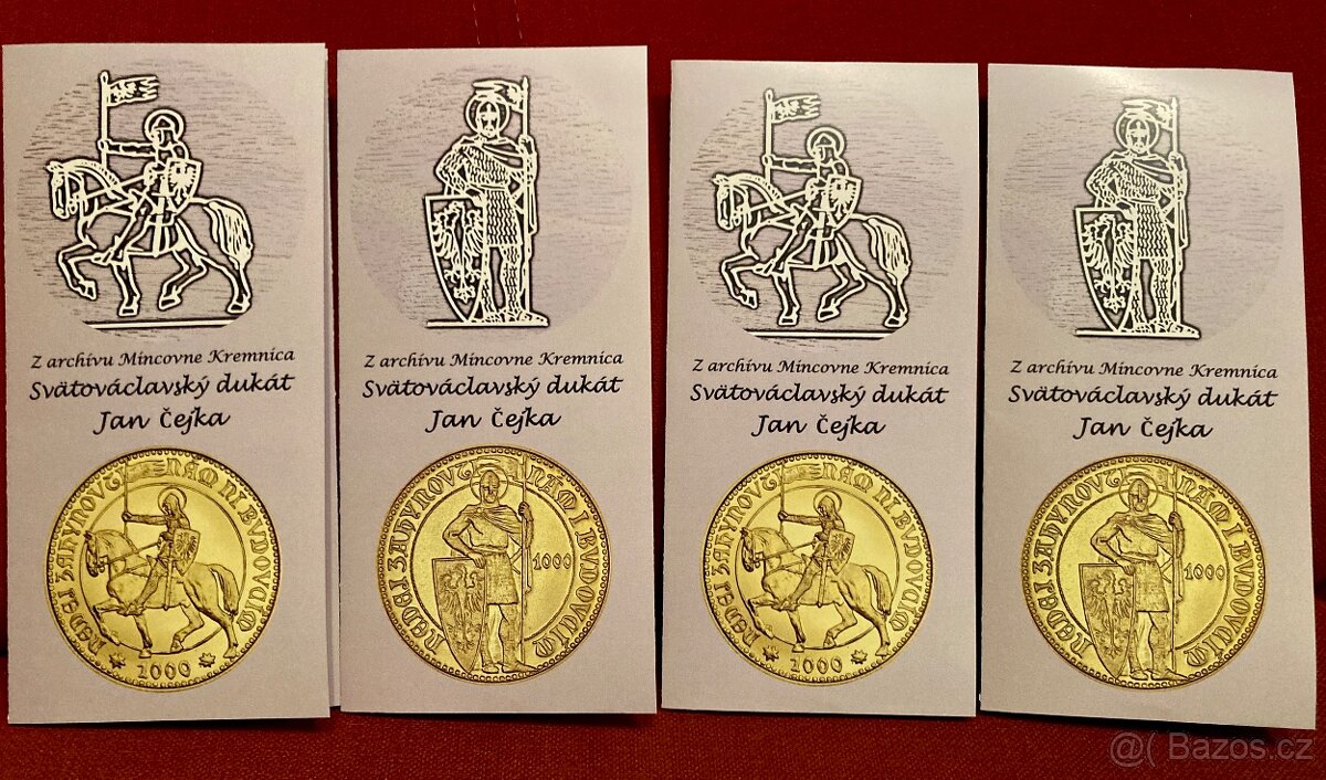 Svatovaclavsky dukat J. Cejka - letak