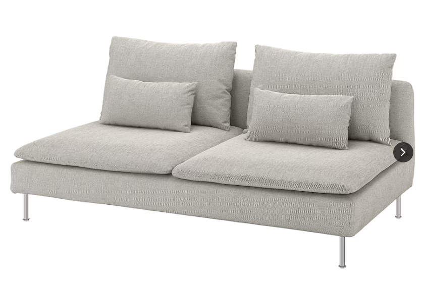 IKEA sedací soupravy SÖDERHAMN v super stavu, béžová/hnědá