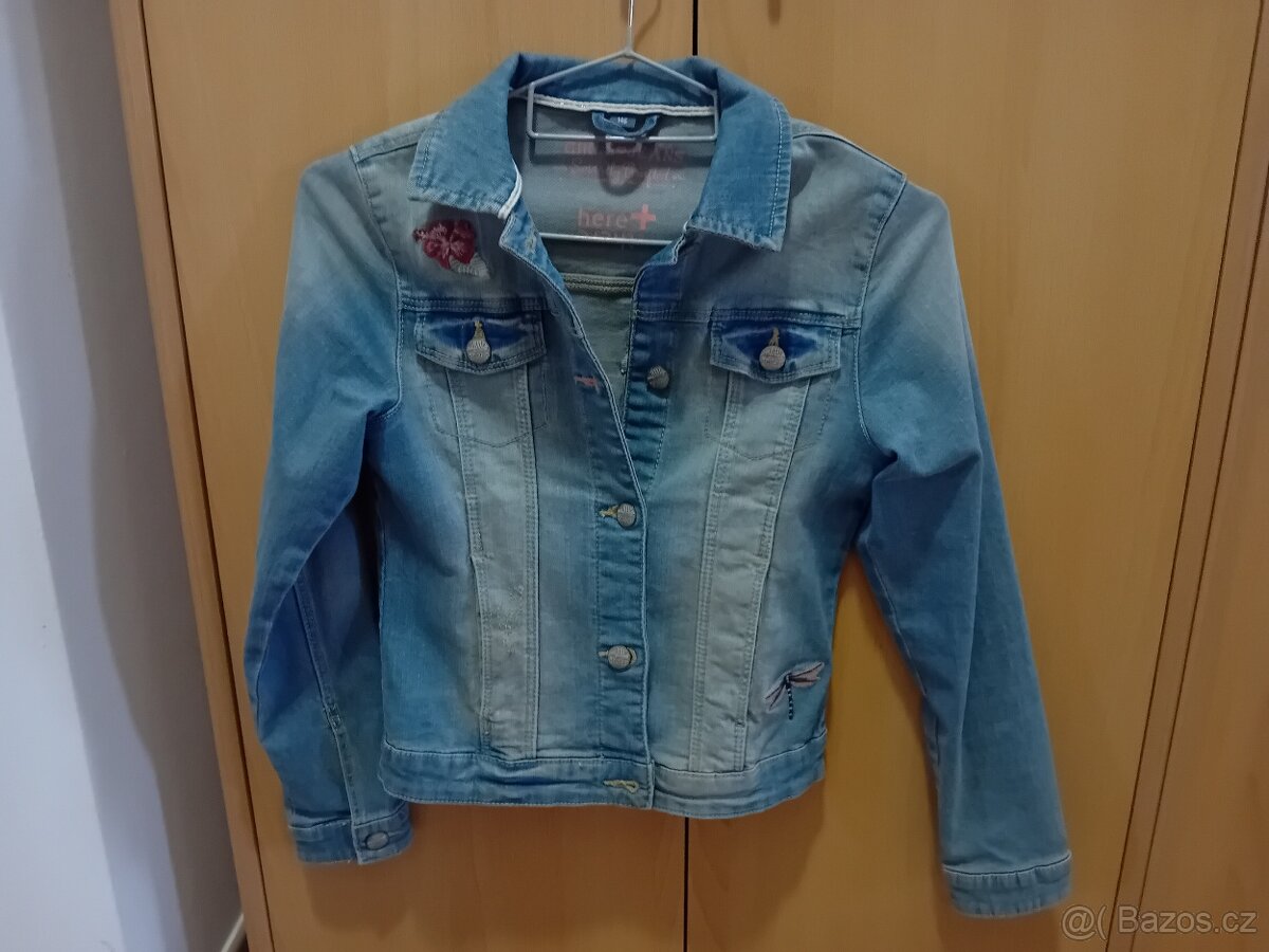Dívčí džínová bunda