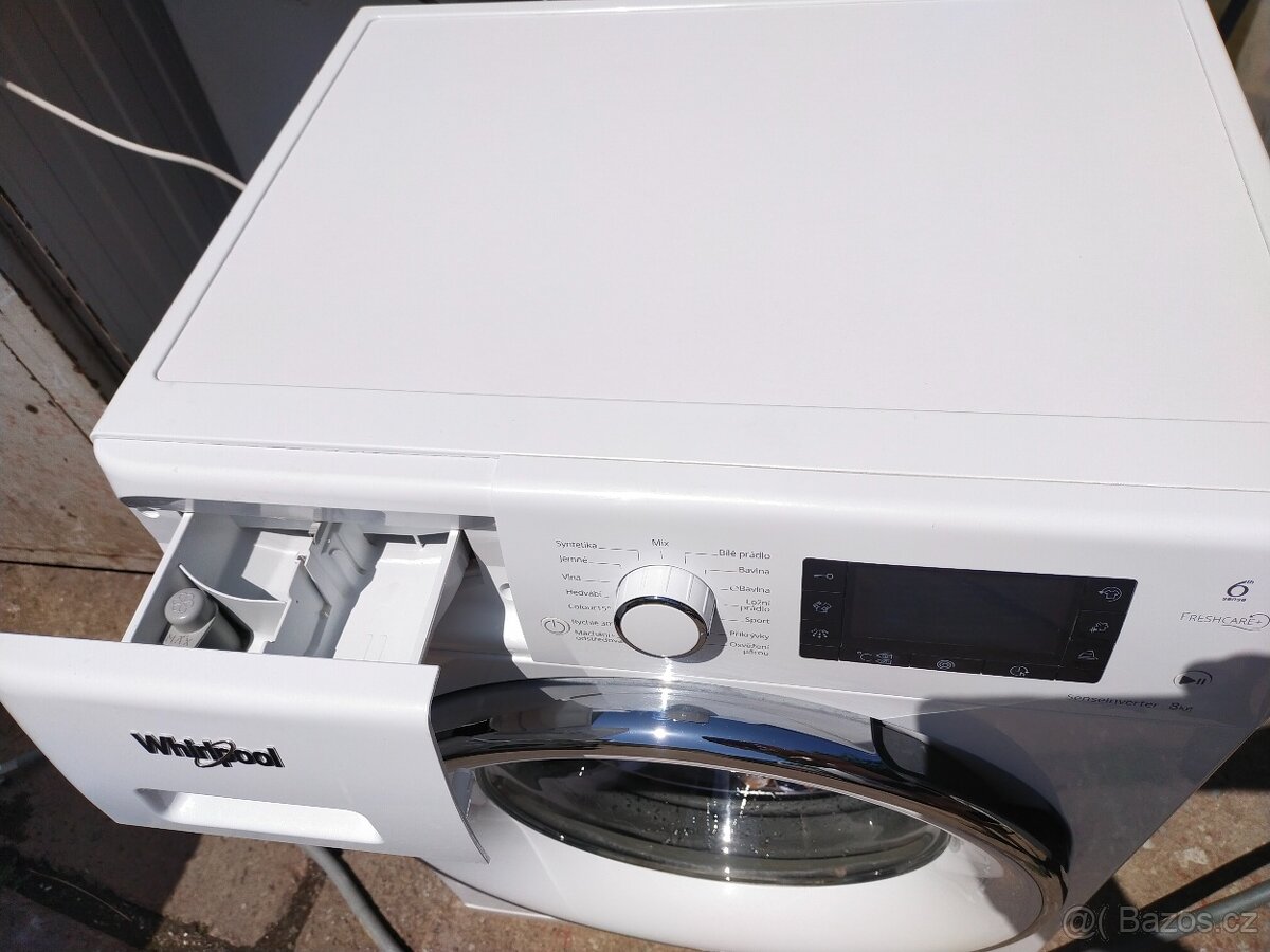 Plně funkční pračku Whirlpool 8 kg ---Dovezu--