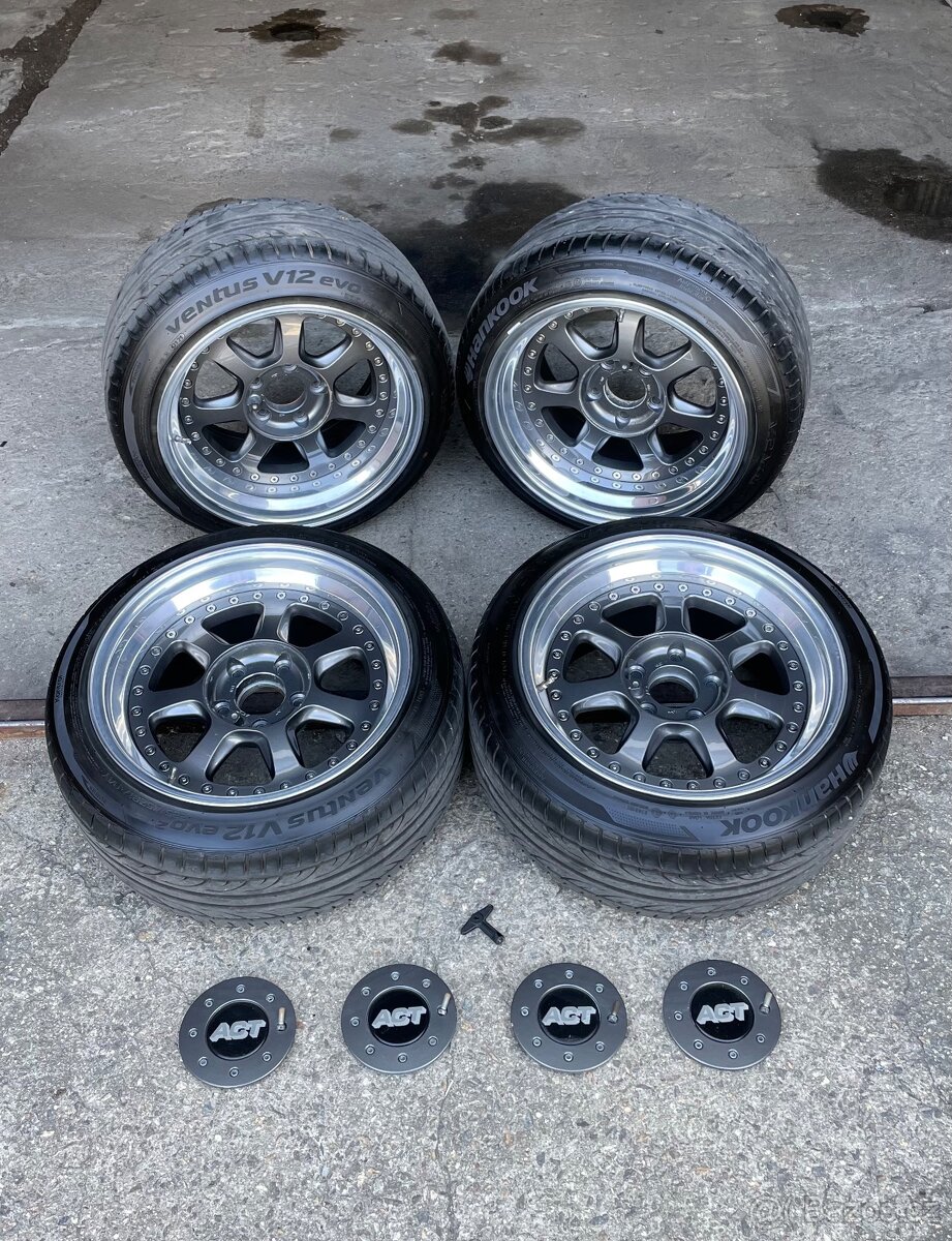 ACT SX r17 5x120 třídílná límcová kola