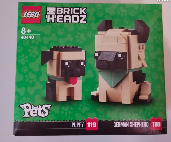 Nové LEGO BrickHeadz 40440 Německý ovčák