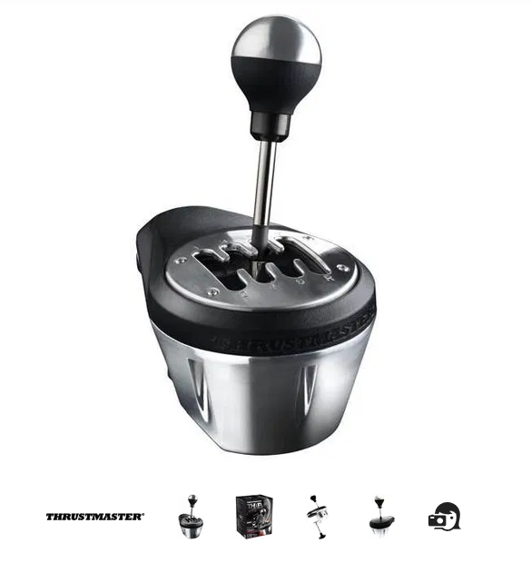 Řadící páka Thrustmaster TH8A k herní volant herní pedály