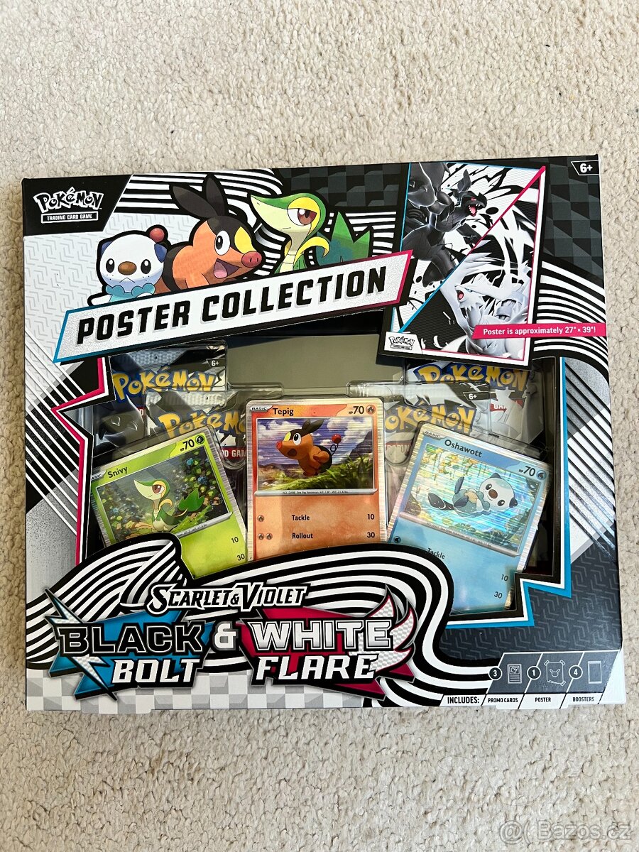 Pokémon TCG - Black Bolt & White Flare Poster collection