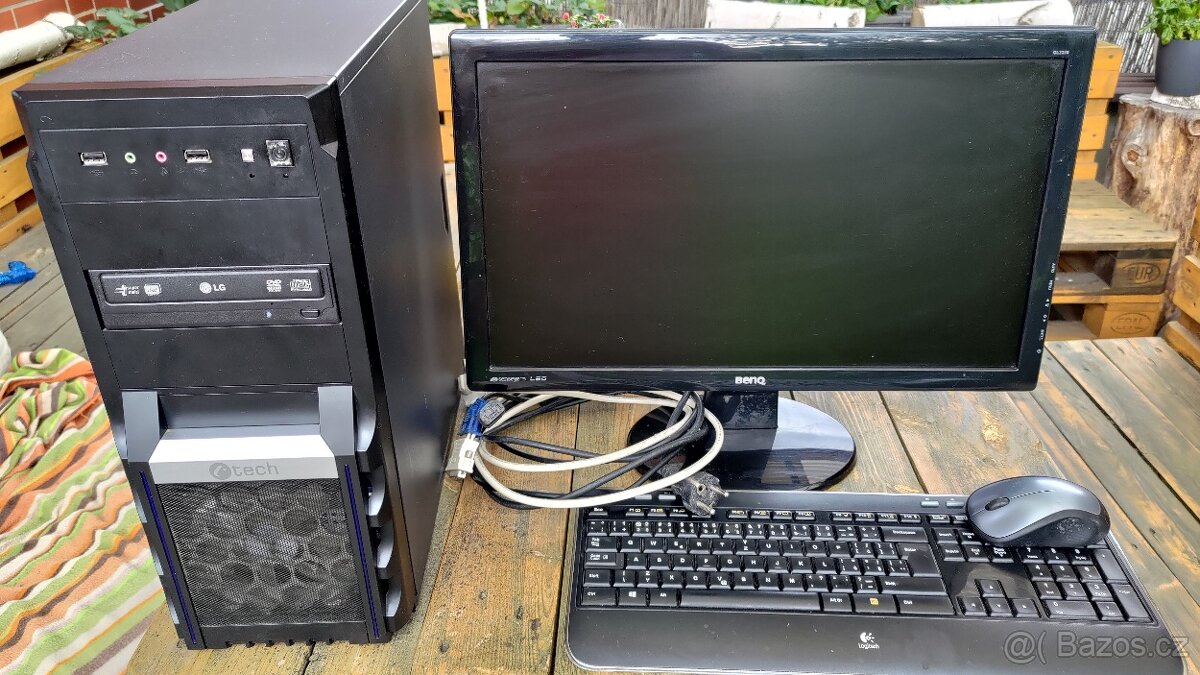 Prodám PC s CPU i3-3240 + monitor