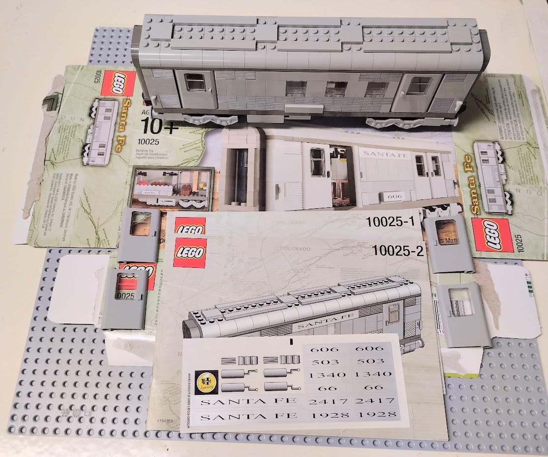 Lego vagon Santa Fe