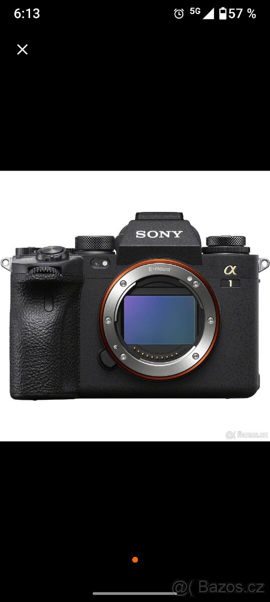 Sony A1 tělo v záruce - Rezervace