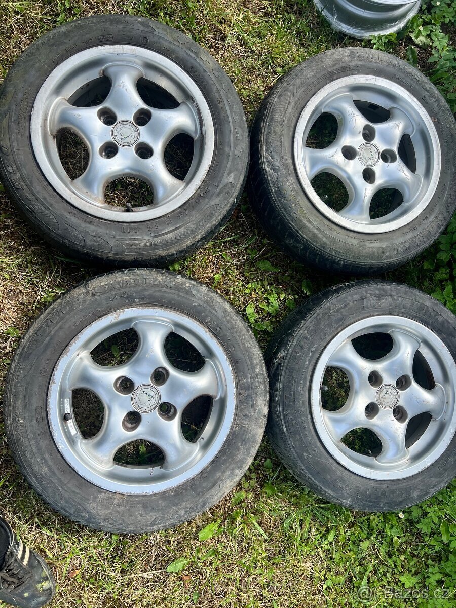 Alu disky 4x100 r14 Škoda VW seat