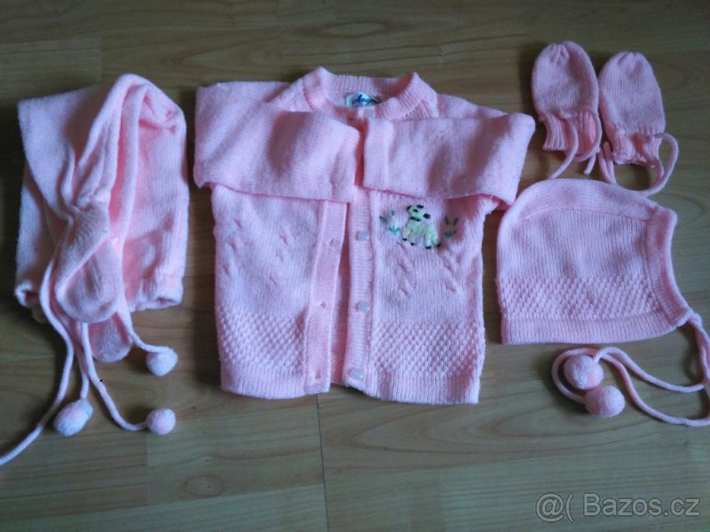 retro vintage souprava original holčička 1-2 roky