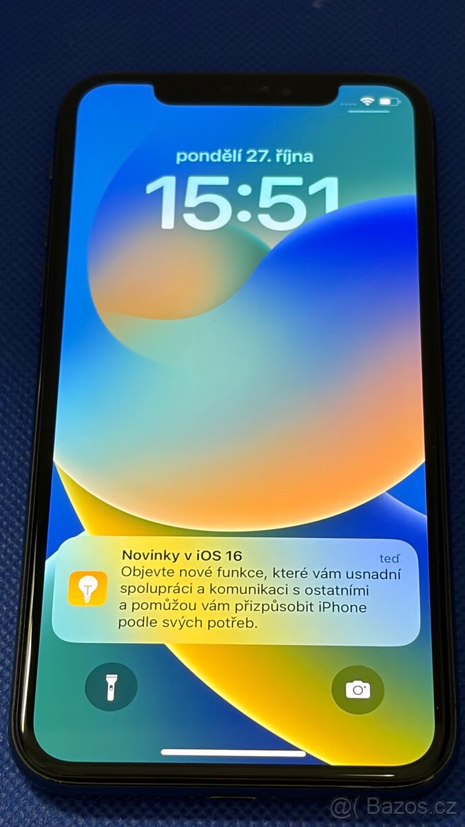 iPhone X 256GB Space Grey, pěkný stav