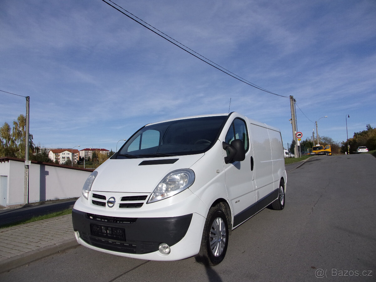 Nissan Primastar 2.0 DCI,L2H1,klima,1.majitel,tažné,TOP