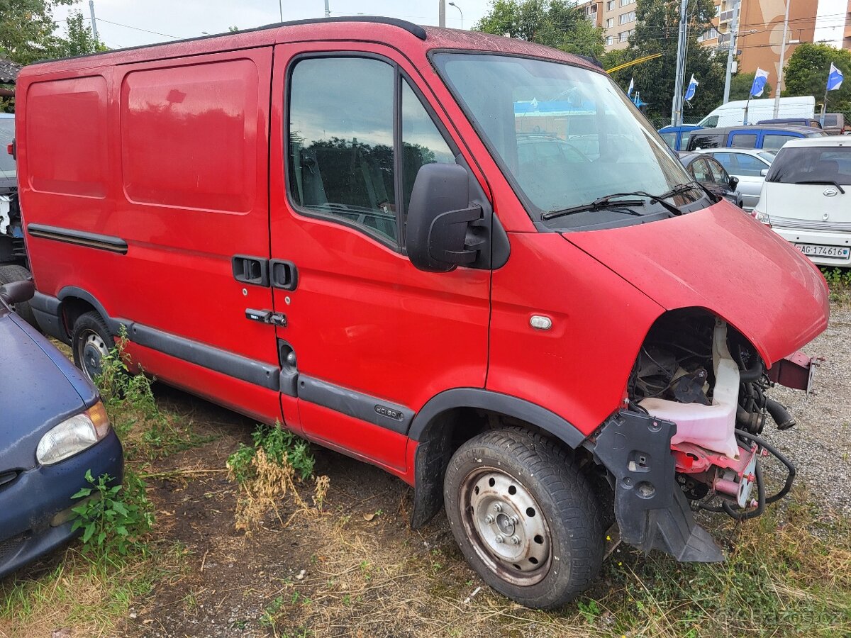 Renault Master II 1.9 DCi 60 Kw, 2006, na díly