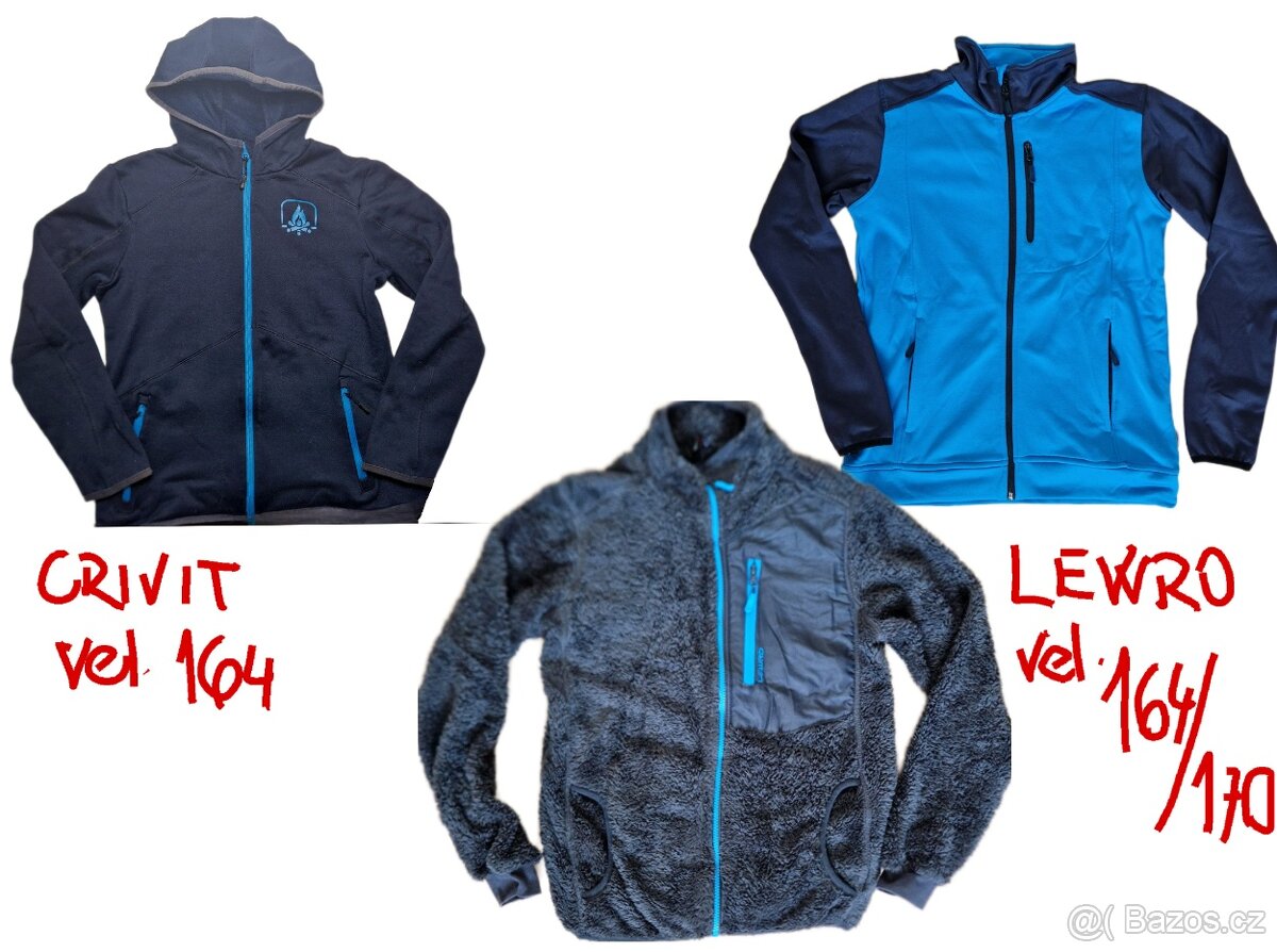 Chlapecké mikiny vel. 164-170