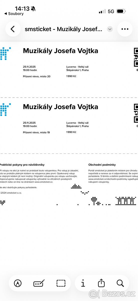 Muzikály Josefa Vojtka