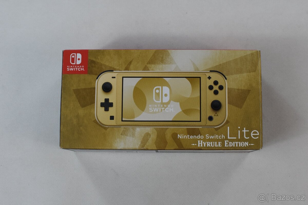 Nintendo Switch Lite konzole Hyrule Edition (Zánovní)