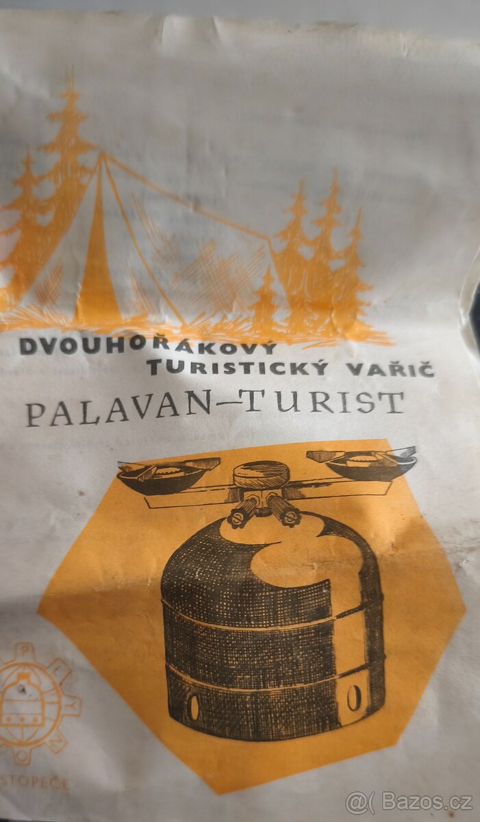Dvouhořákový turistický vařič PALAVAN