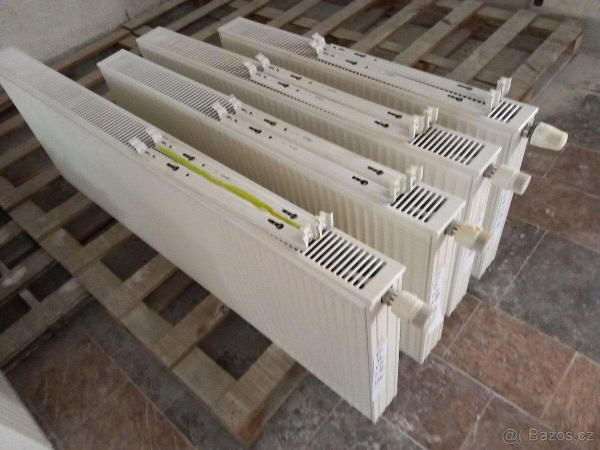 použité plechové radiátory