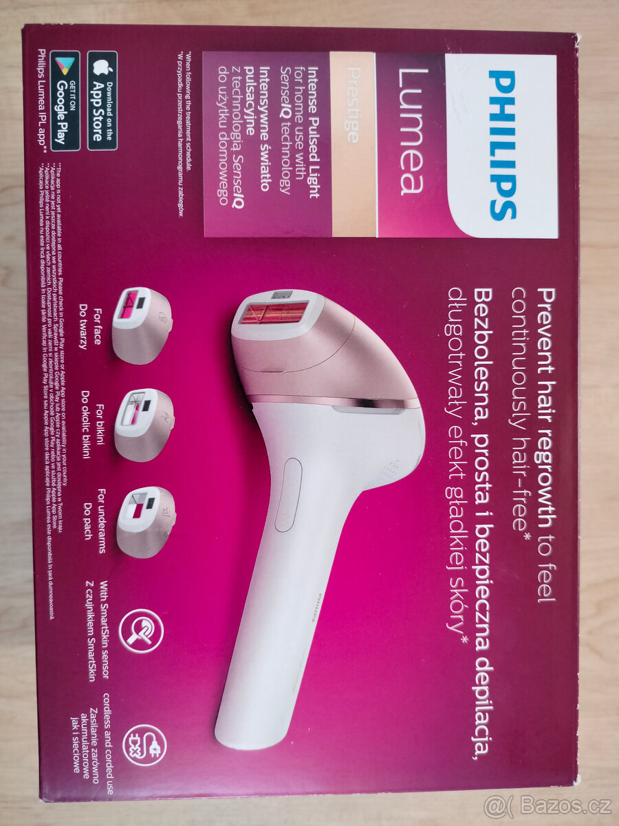 Prodám epilátor PHILIPS Lumea BRI 956