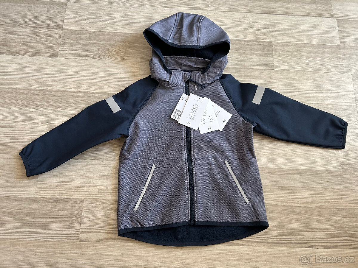 Softshellová bunda H&M, v. 104 NOVÁ