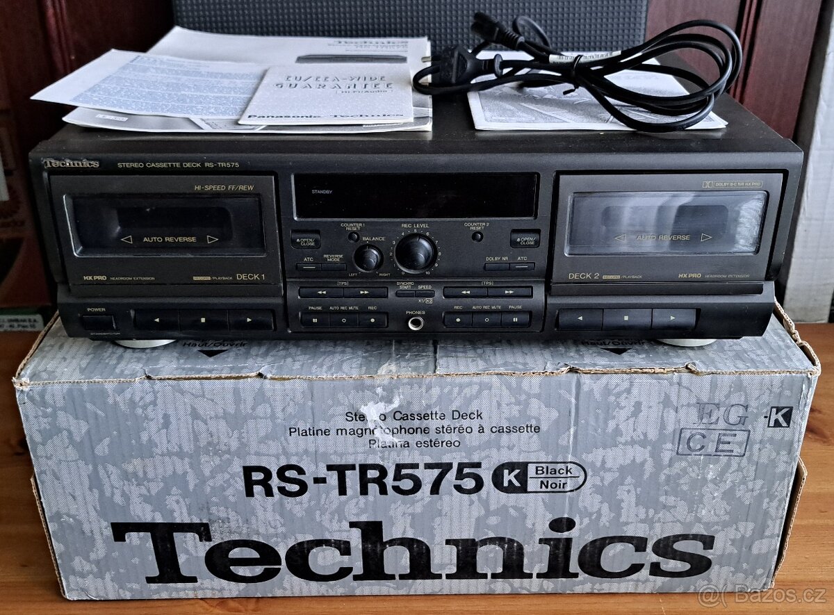 TECHNICS stereo cassette deck RS TR-575