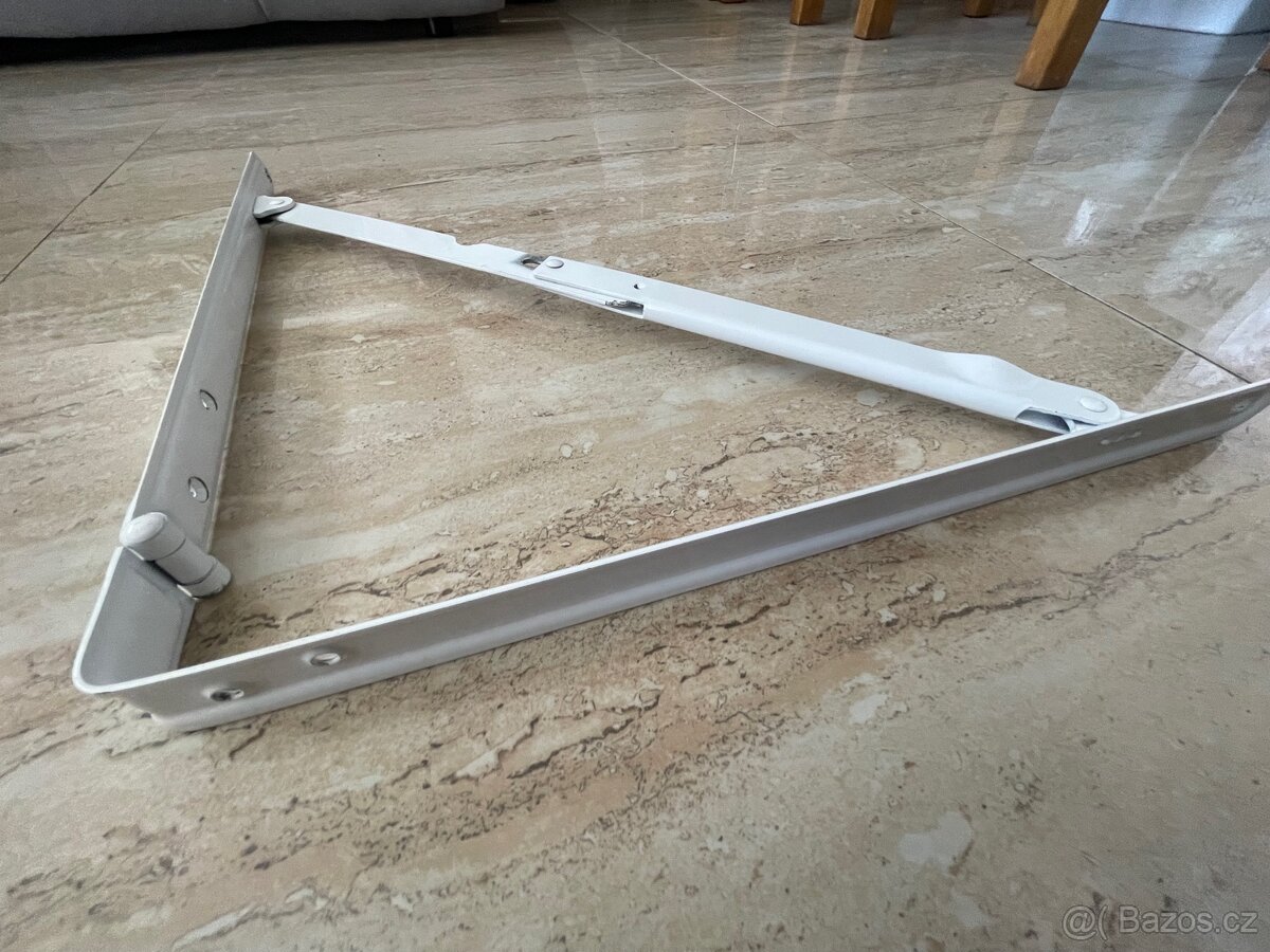 Konzoly sklápěcí 43x40 cm