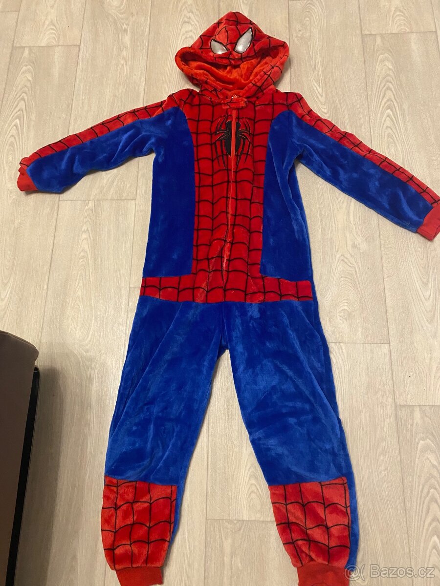 Teplý Overal Spiderman vel.9-10let