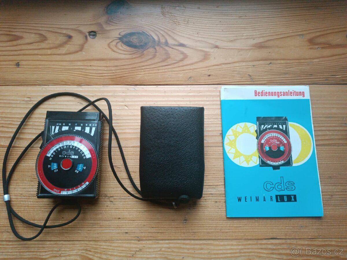 Prodám expozimetr CDS Weimarlux- DDR