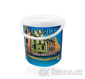 Decorgum - bílá fasádní barva - 22 kg - likvidace zásob