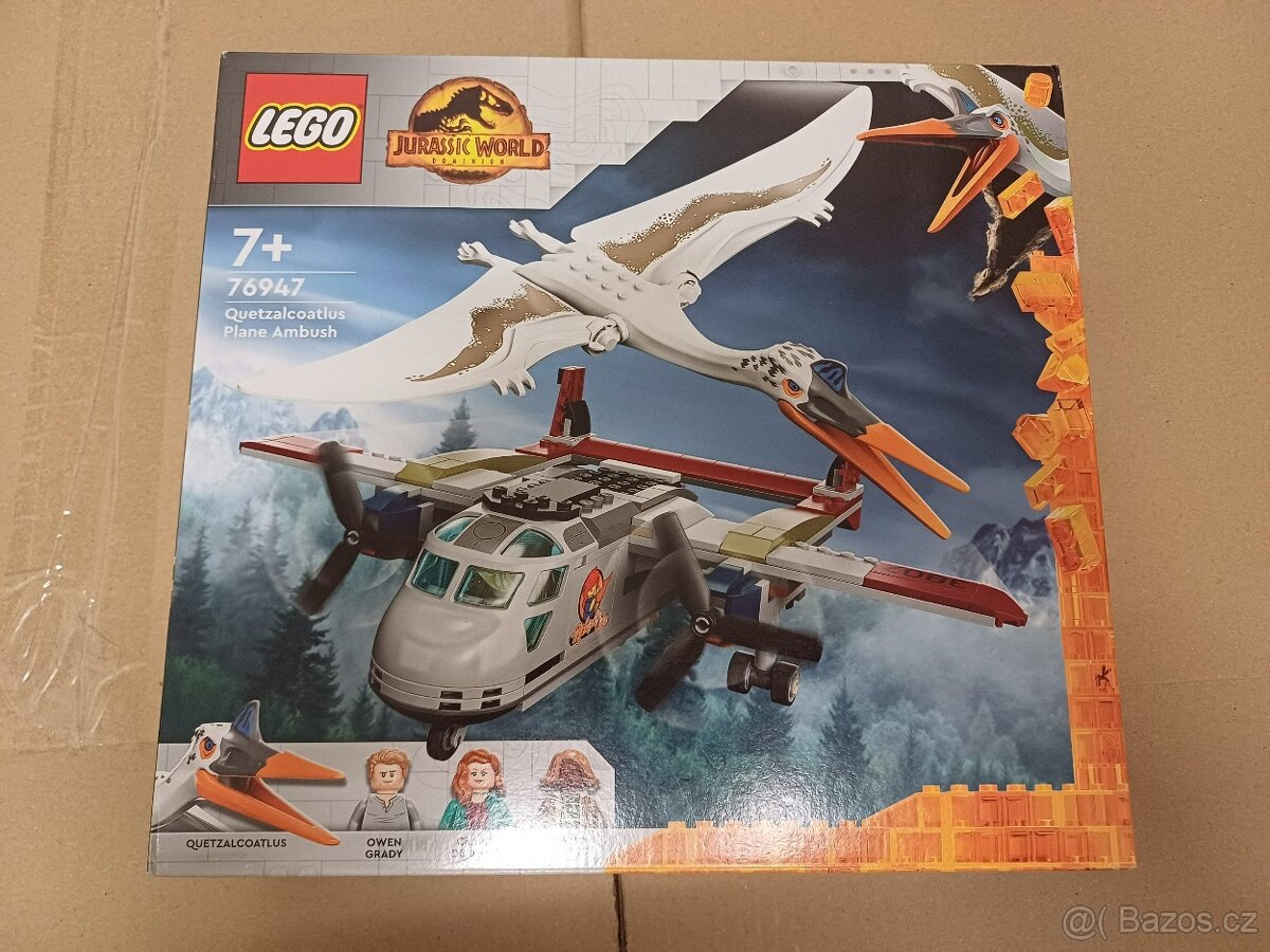 LEGO Jurassic World 76947 Quetzalcoatlus přepadení
