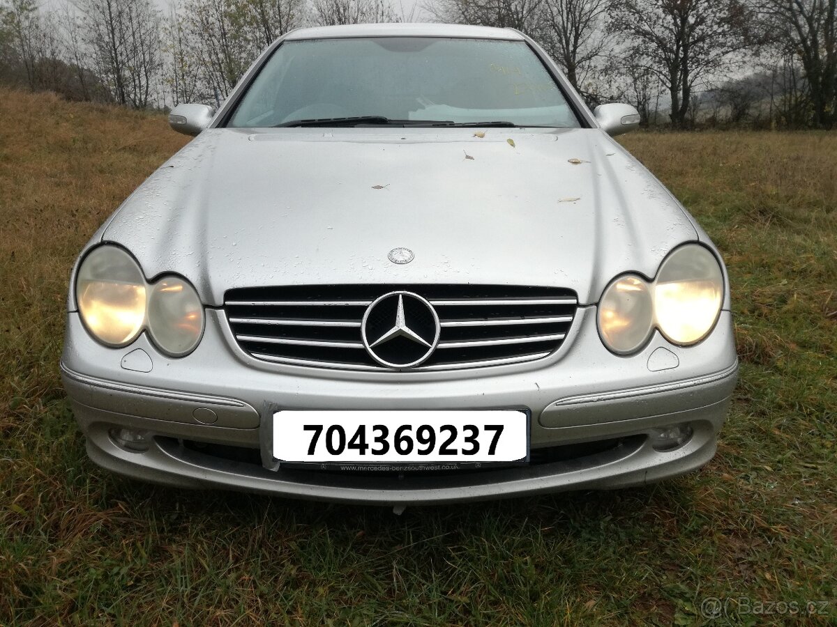 // Mercedes CLK W209 270cdi , 125kw //DÍLY
