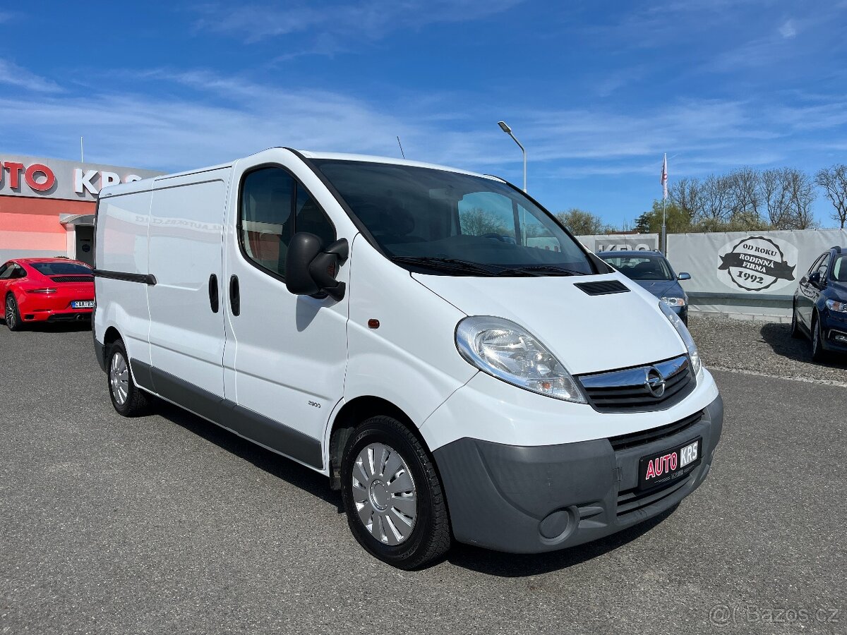Opel Vivaro 2,0CDTi 84KW L2,vč DPH, Navi,Klima, Pěkný
