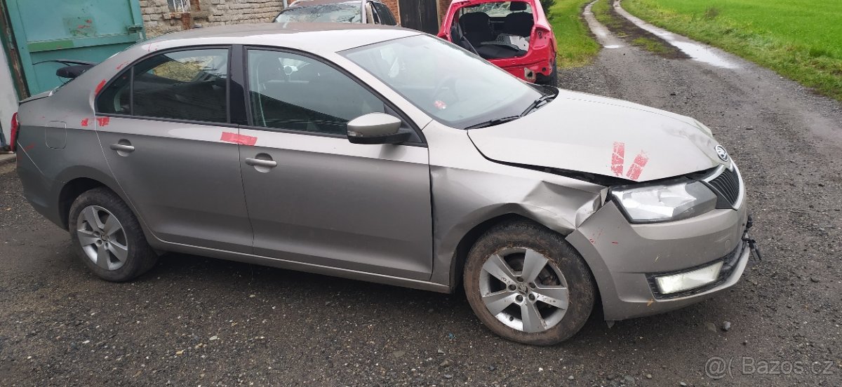 Škoda Rapid 1.2tsi 66kw CJZC 2016 nej. 67tkm na ND