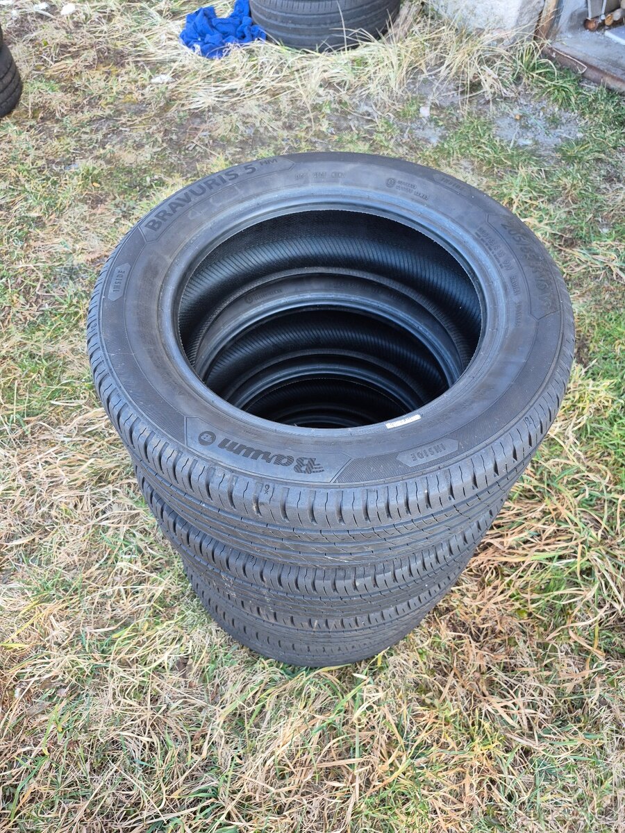 Letní sada 4kusů pneumatik 205/55 R16 Barum