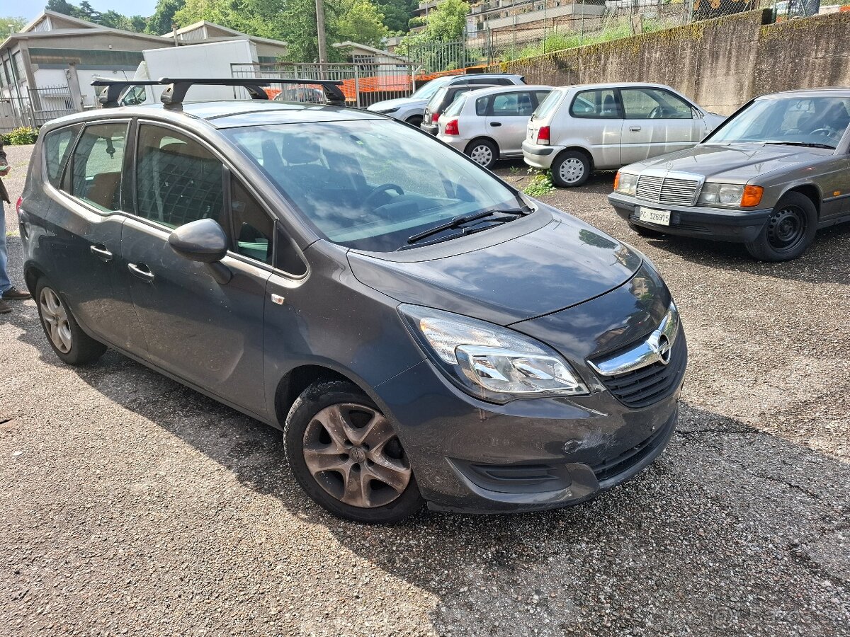 Opel Meriva D 1.4benzin 74kw r.v.11/2016 naj.121000km