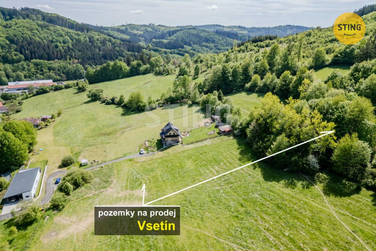 Prodej stavebního pozemku o vyměře 5.915 m2, Vsetín , 132216