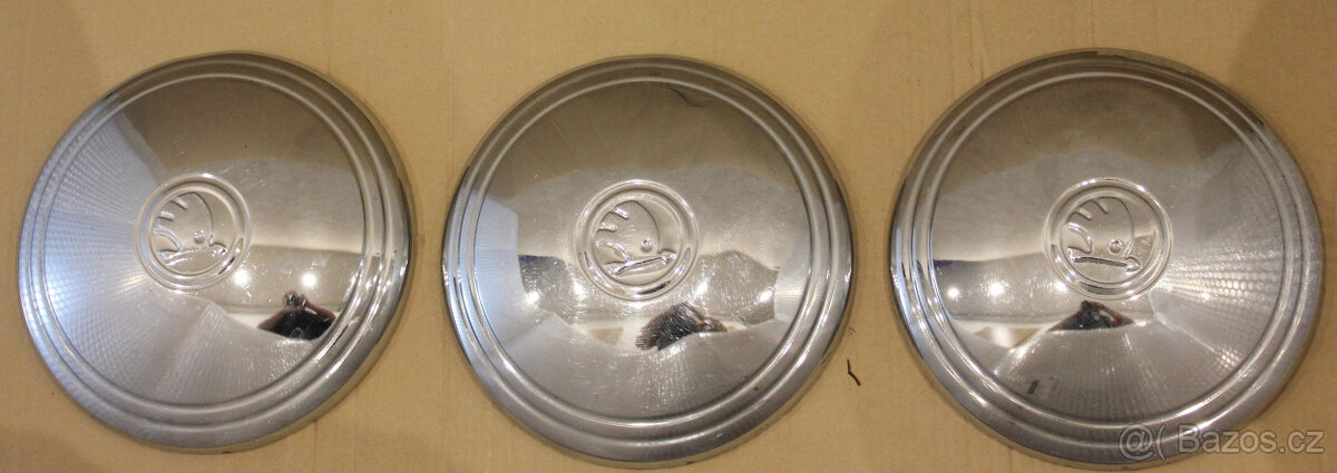 použité chrom poklice škoda 1000/1100MB š100/110 a 105/120