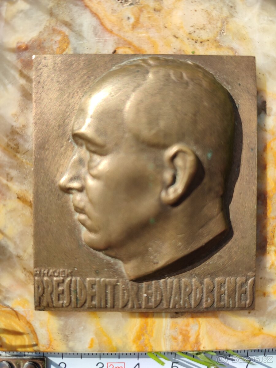 Plaketa Edvarda Beneše