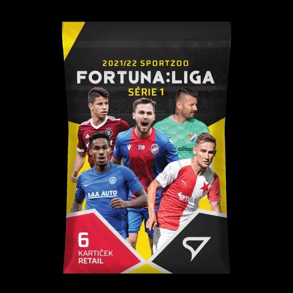 Fotbalové karty Fortuna Liga 2021/22 Retail Balíčky 1. série