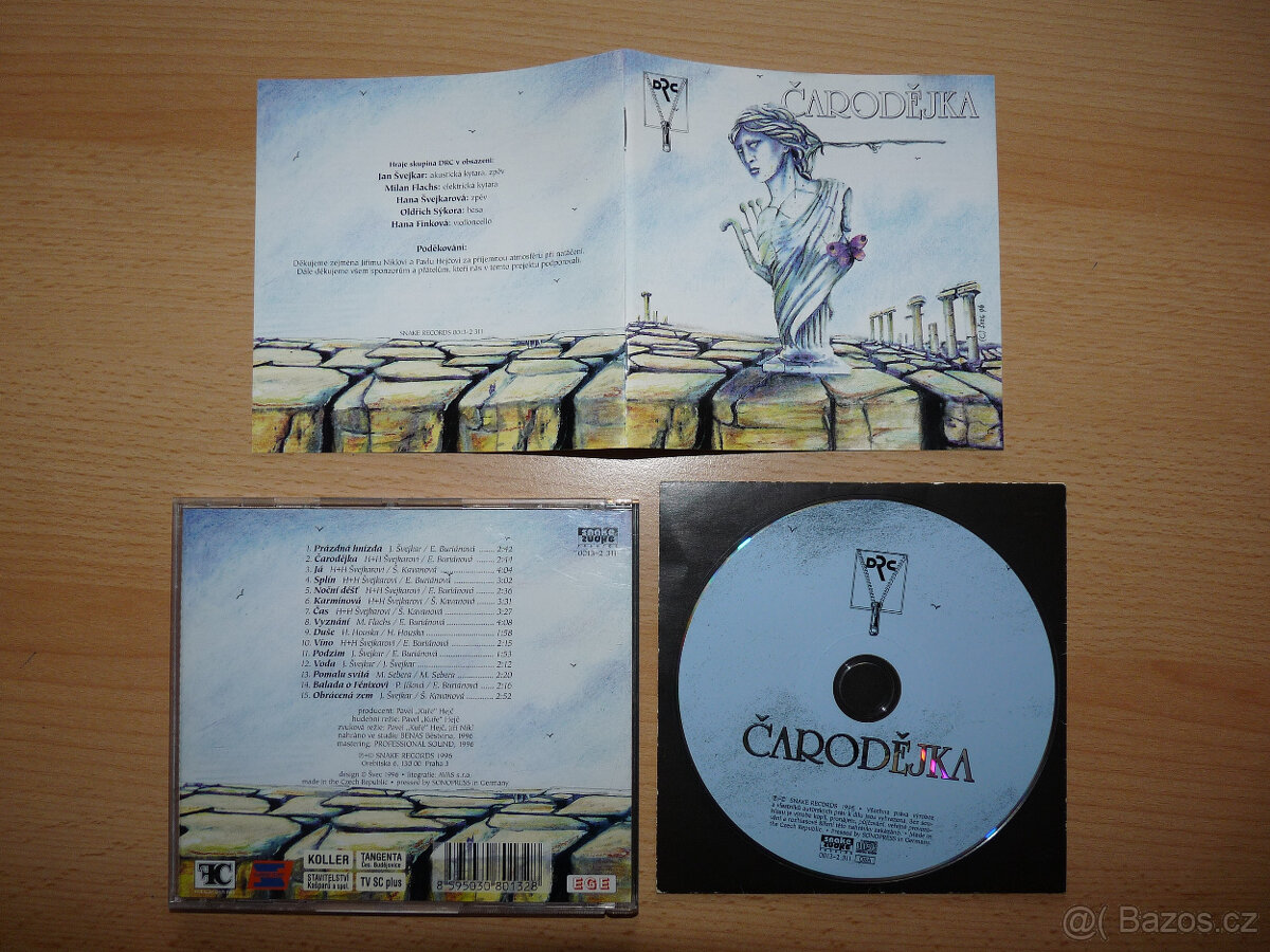 prodám CD DRC-Čarodějka 1996 Snake records