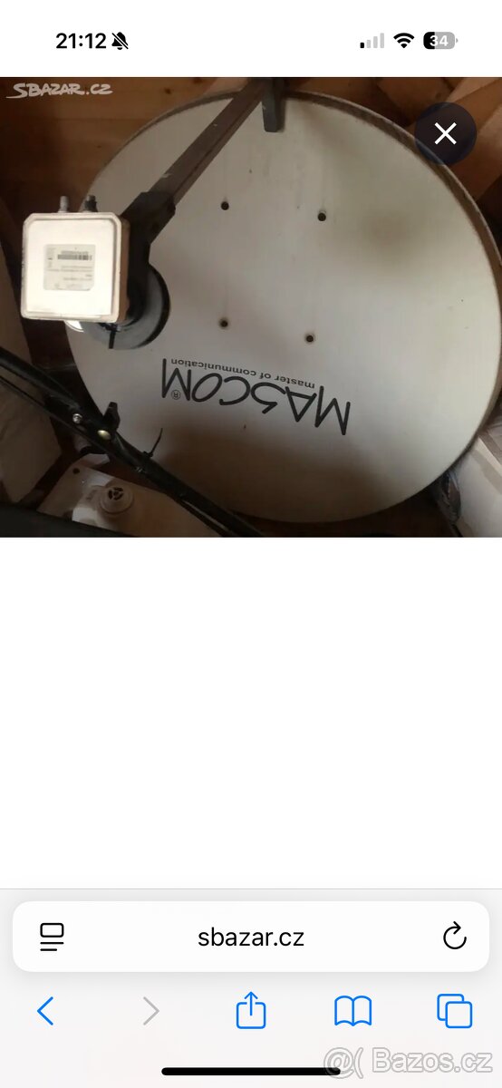 Satelitní parabola Mascom