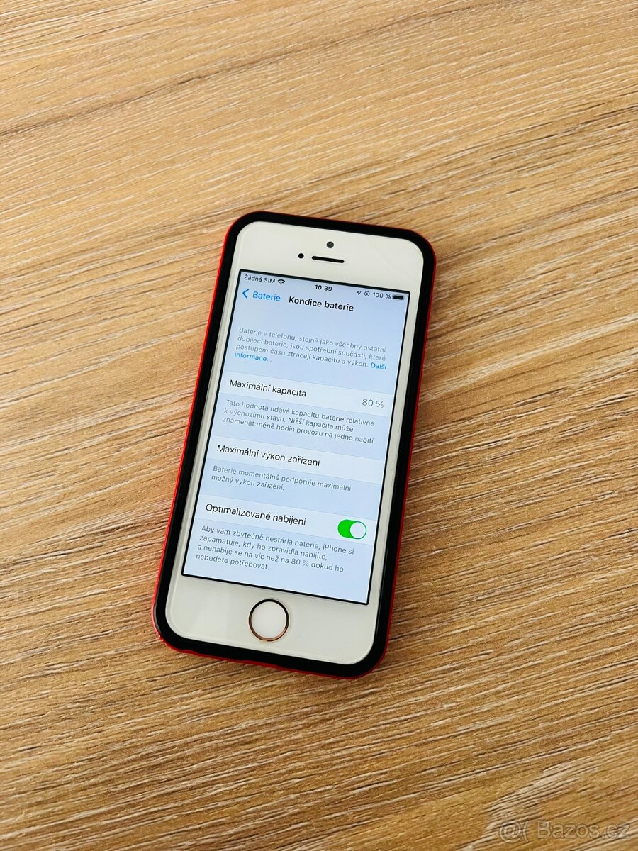 iPhone SE mini 64GB gold rose perfektní stav