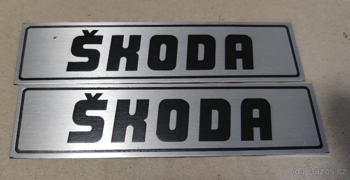 Štítky Škoda
