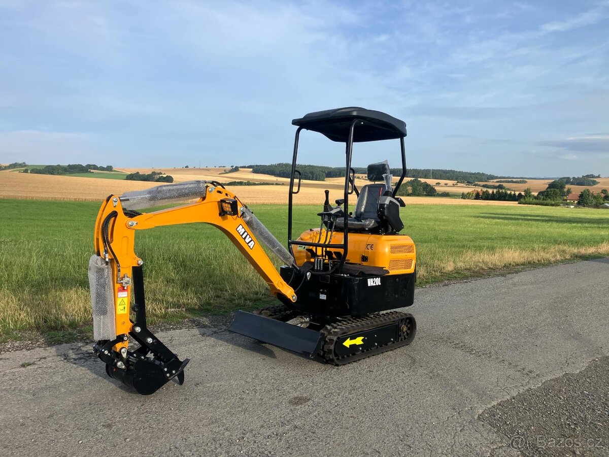 NOVÝ MINIBAGR MIVA VA20 1900KG