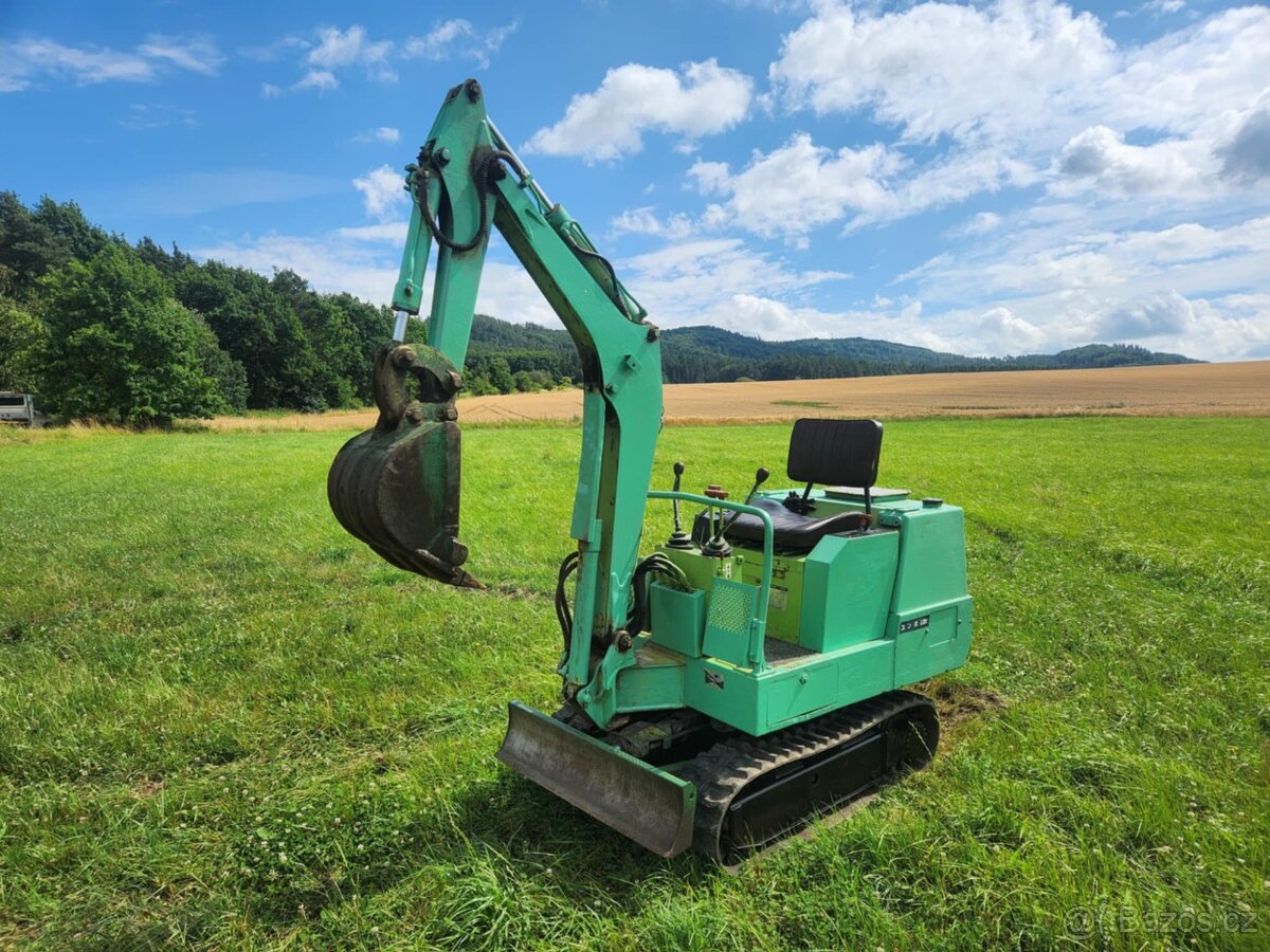 JAPONSKÝ MINIBAGR YANMAR YB10-2 1250KG
