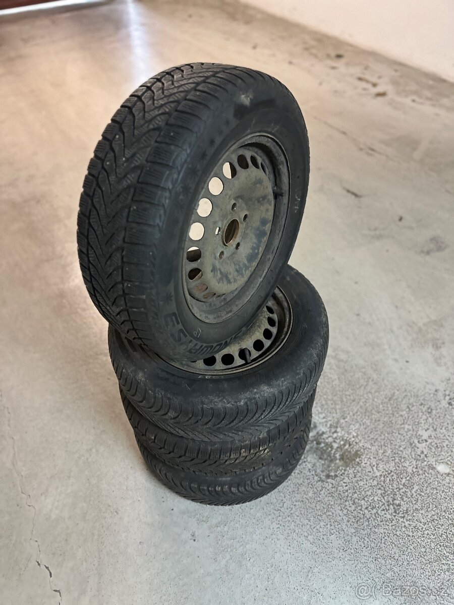 Zimní sada Škoda Octavia II, 5x112 , 195/65 R15