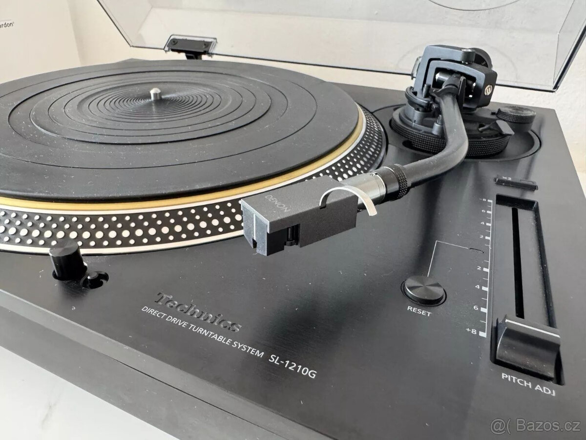 Technics SL 1210 GEG-K se systémem Denon DL-A110
