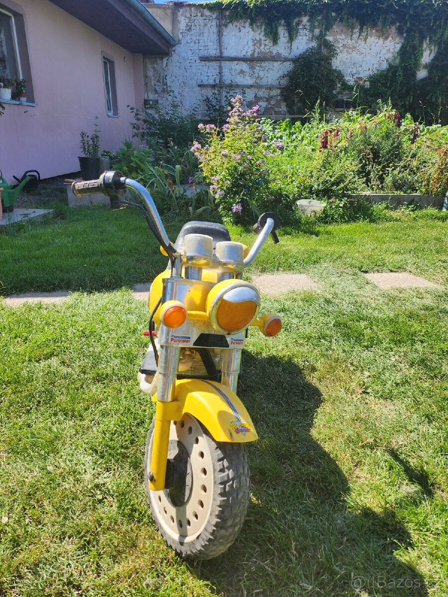 Dětská elektrická motorka – bez baterky
