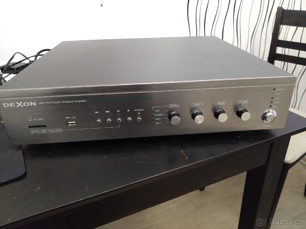 Dexon jpa 1122 zesilovač pro rozhlas
