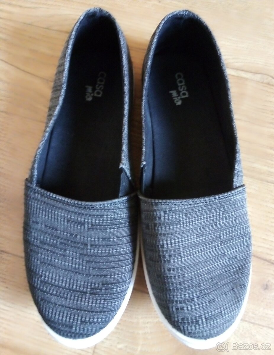 dámské či dívčí slip-on plátěnky vel.38