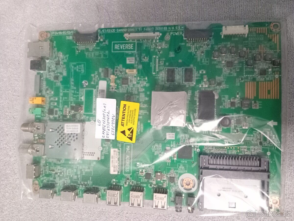 Mainboard LG TV 55EC930V
